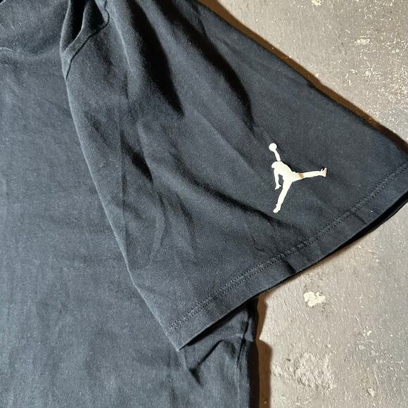 MEN BLACK AIR JORDAN GOAT T SHIRT SIZE XL - Picture 2 of 3